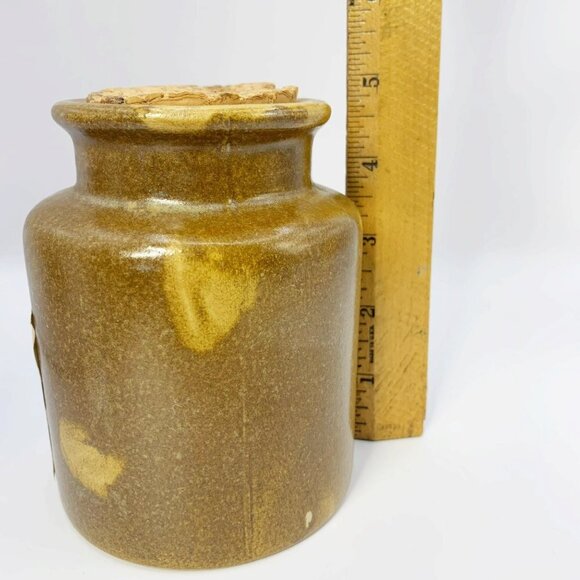 Vintage 1985 France Old Fashioned Mustard Pot with Cork - Picture 6 of 8